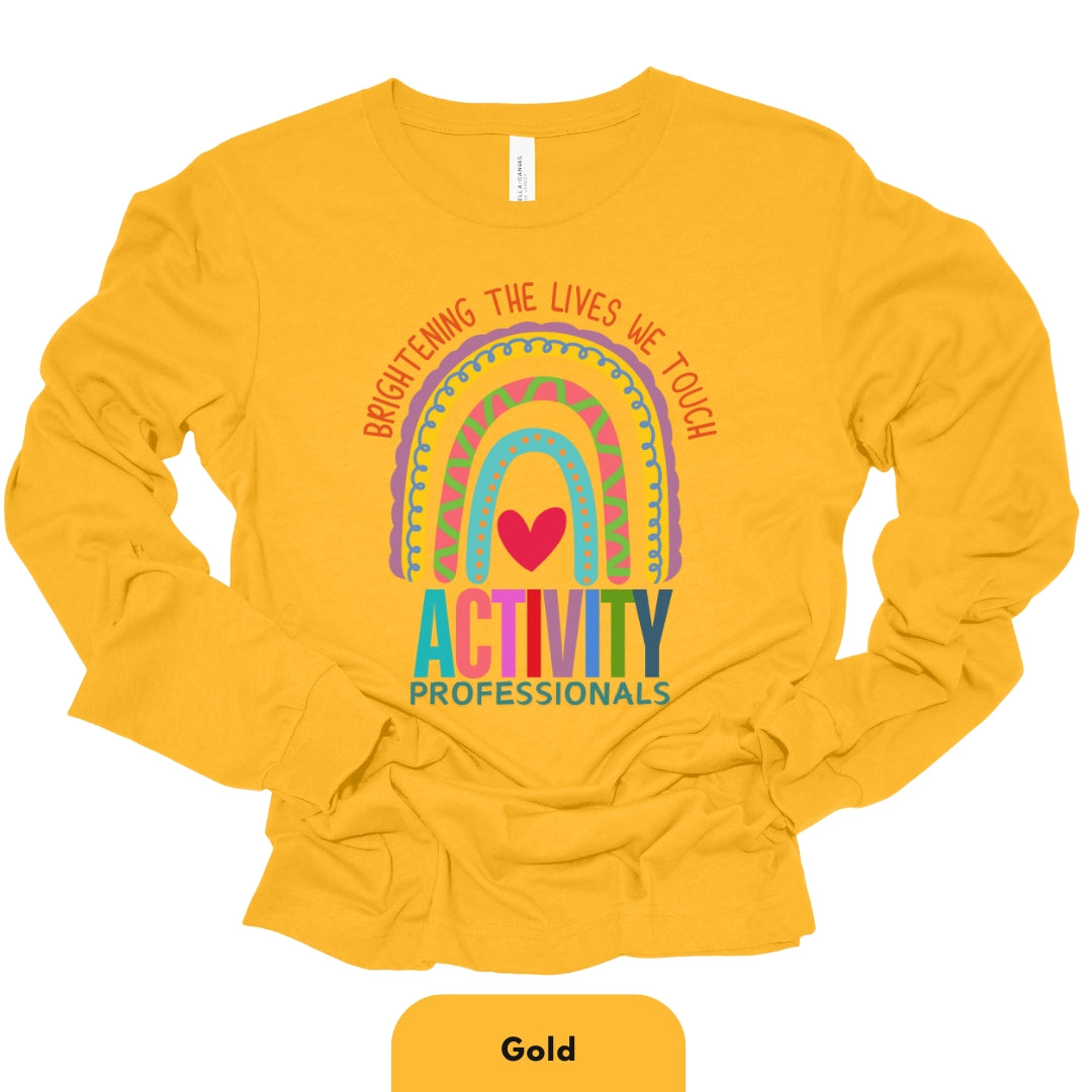 Long Shirt Solid Colors | Activity Professionals Brightening The Lives We Touch