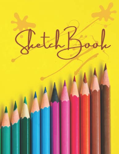 Drawing Sketchbook for Girls: Huge Sketchbook-Sketch Book 8x5