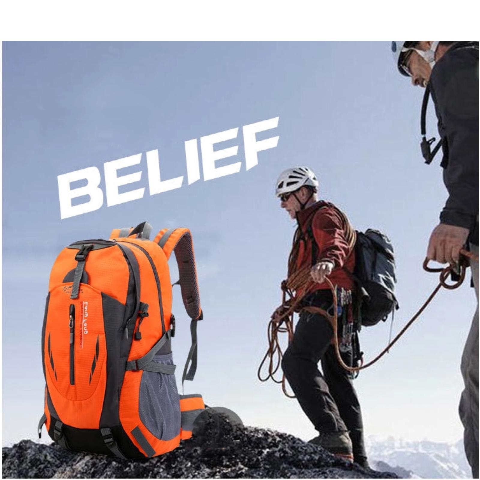 40L Waterproof Lightweight Backpack for Outdoors Traveling, Walking, Mountain Hiking, Camping, Trekking Backpack Bag