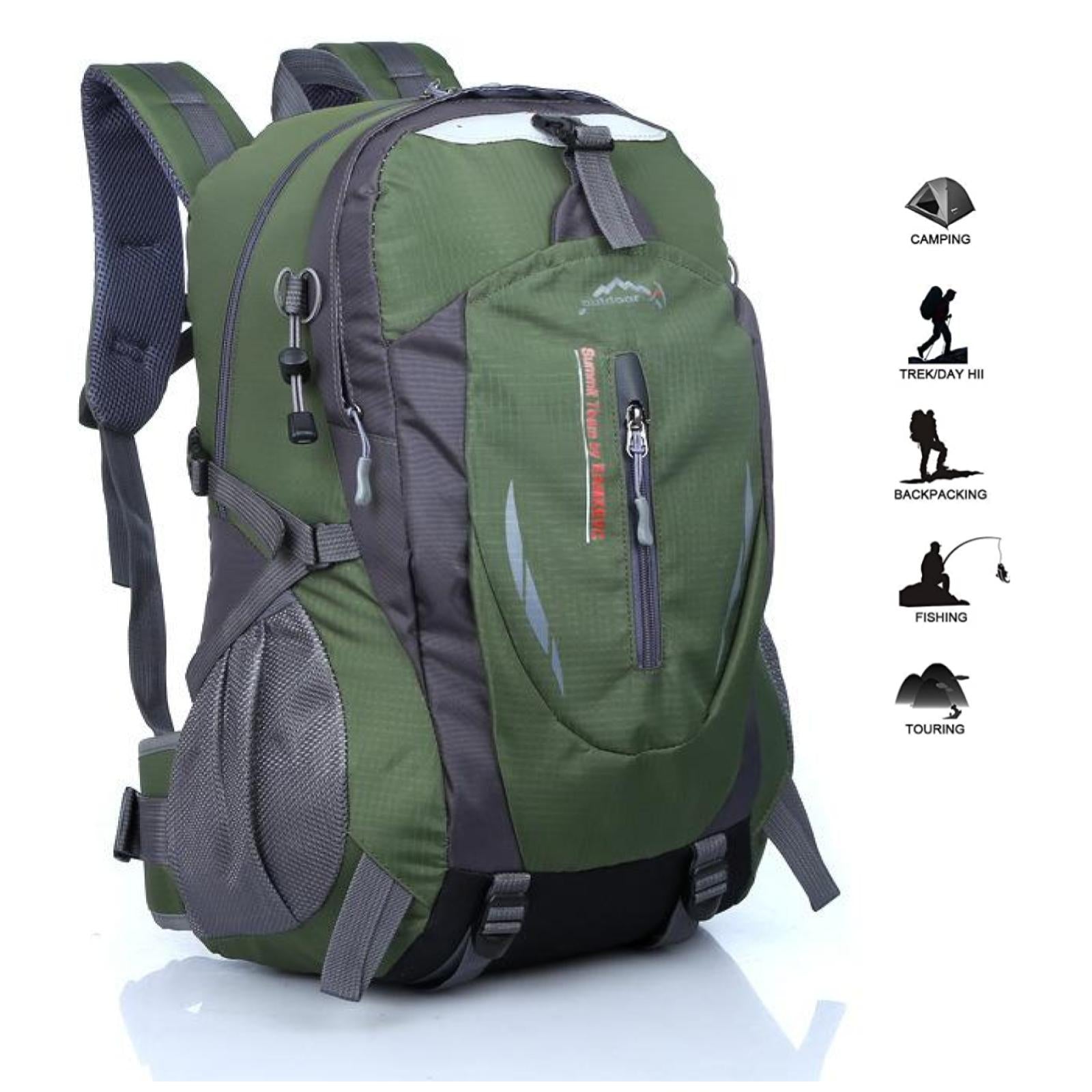 40L Waterproof Lightweight Backpack for Outdoors Traveling, Walking, Mountain Hiking, Camping, Trekking Backpack Bag