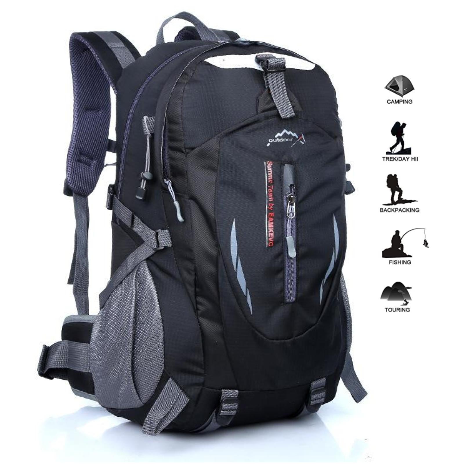 40L Waterproof Lightweight Backpack for Outdoors Traveling, Walking, Mountain Hiking, Camping, Trekking Backpack Bag