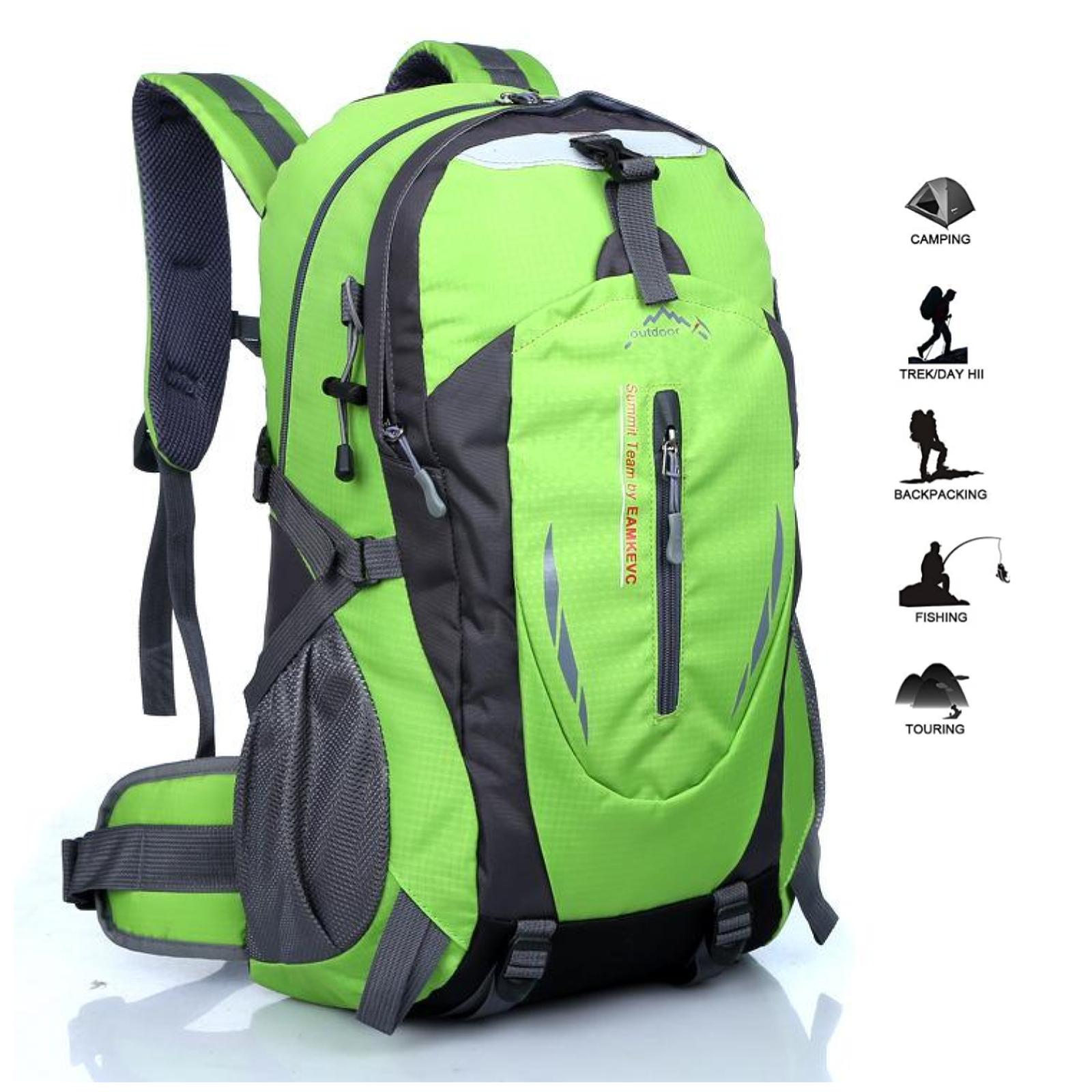 40L Waterproof Lightweight Backpack for Outdoors Traveling, Walking, Mountain Hiking, Camping, Trekking Backpack Bag