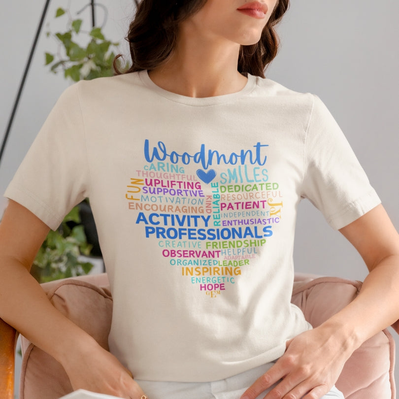 (Company Name e.g. Woodmont) Activity Professionals Heart Shirt