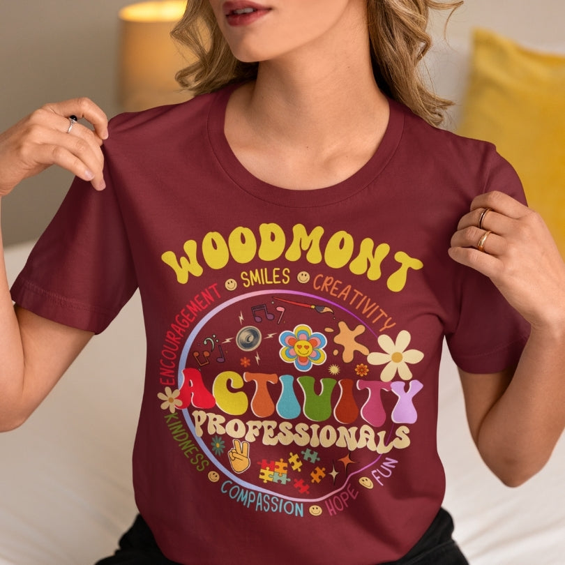 (Company Name e.g. Woodmont) Activity Professionals Retro Shirt