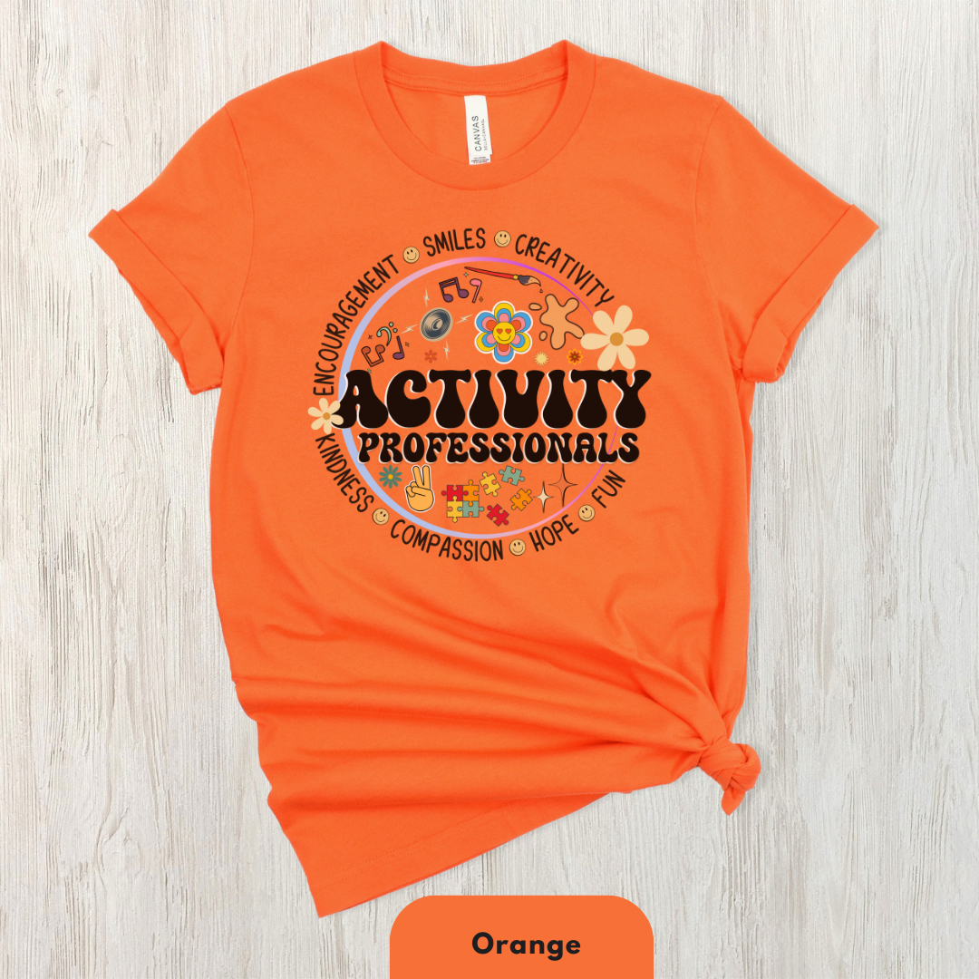 Activity Professionals Retro Shirt