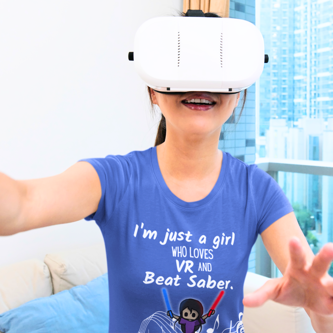 I'm Just a Girl Who Loves Beat Saber Shirt for Women