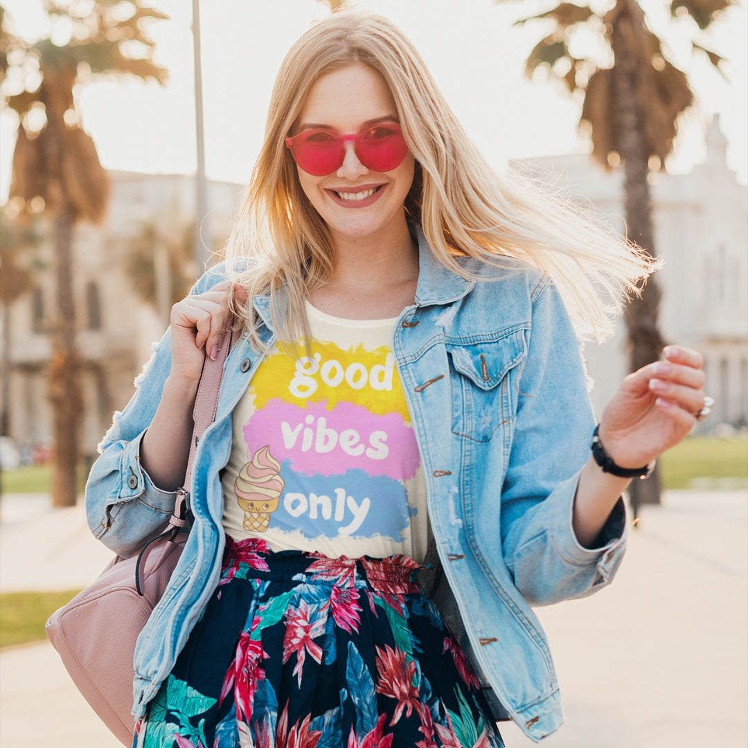 Good Vibes Only T-Shirt for Women