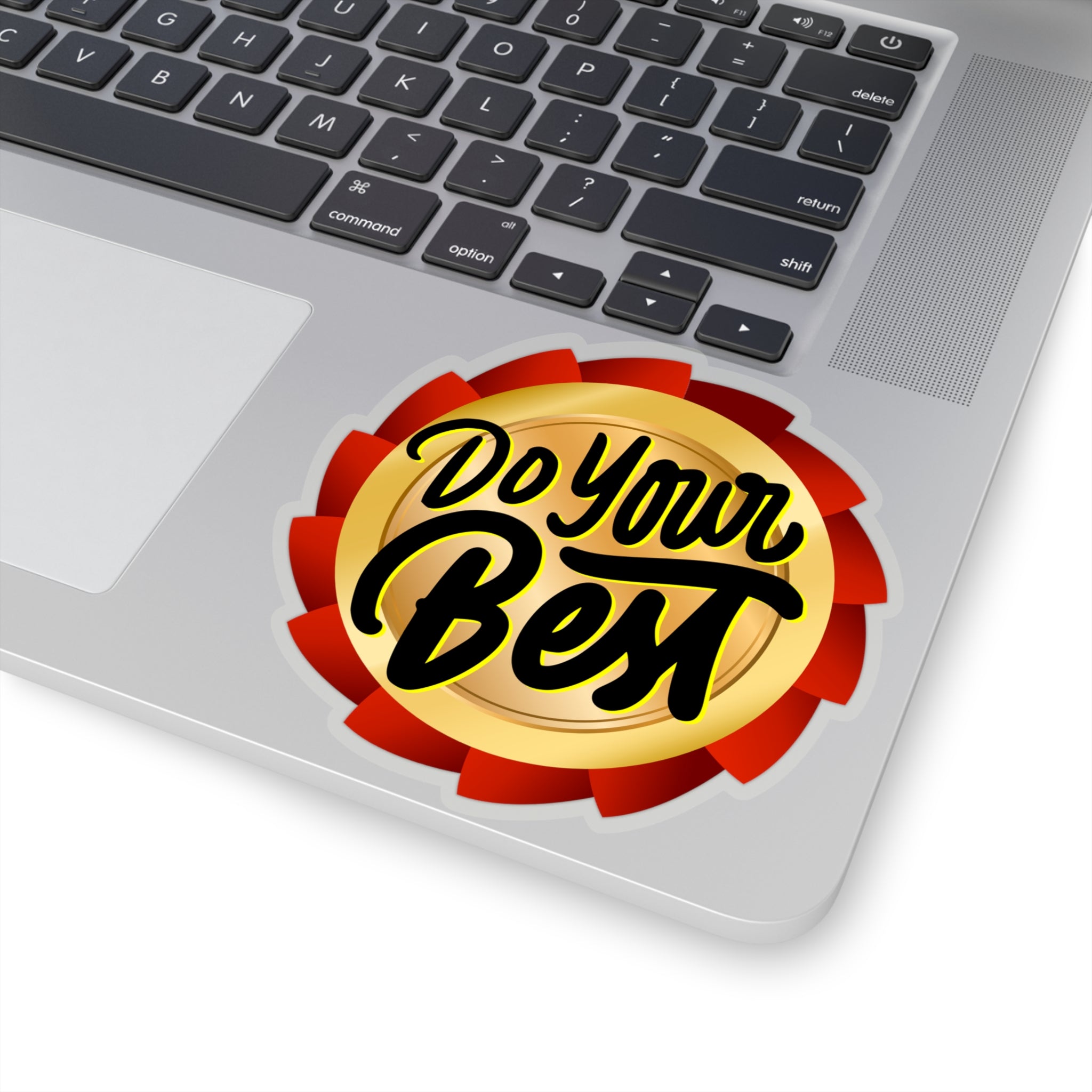 “Do Your Best” Sticker with Transparent Border