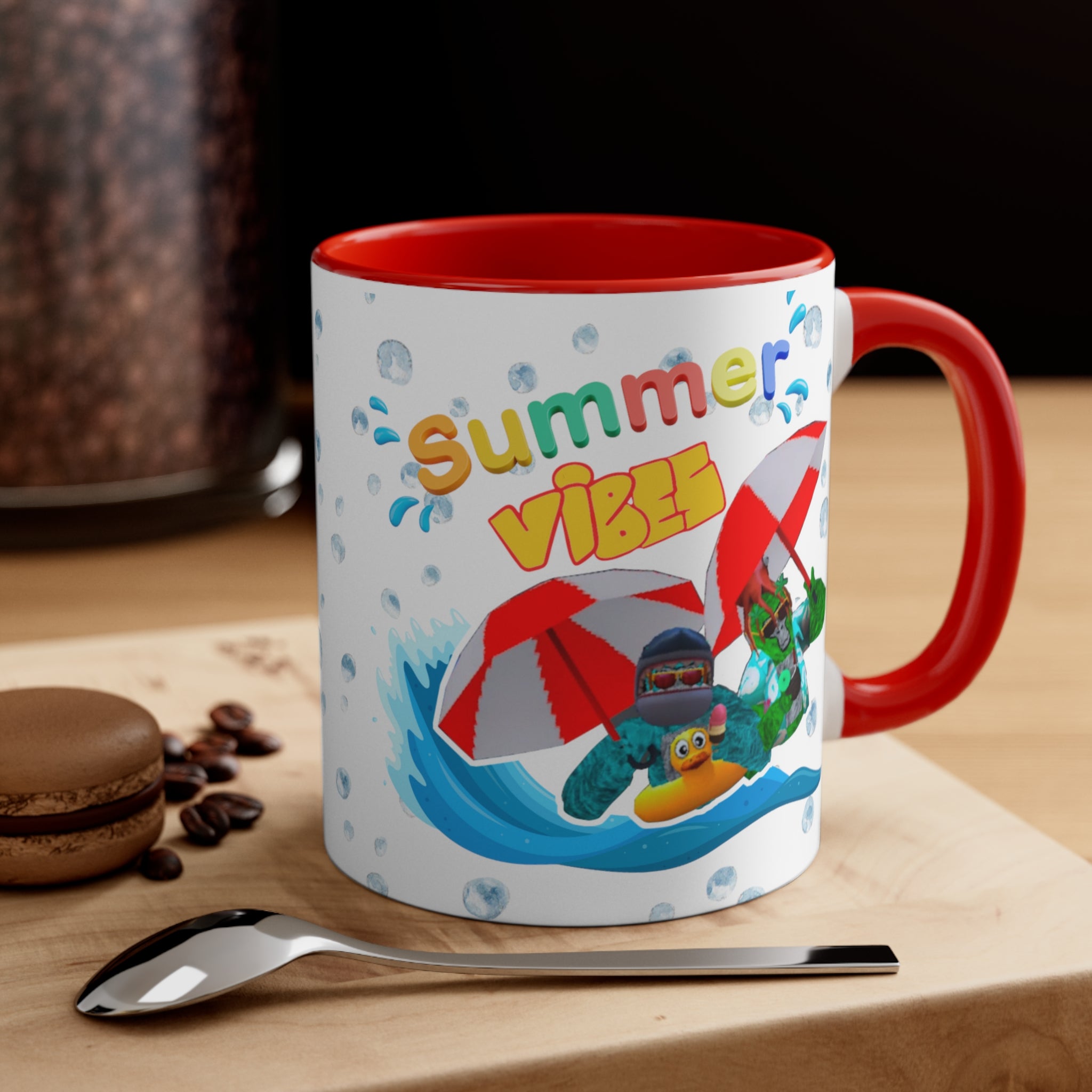 Summer Vibes VR Game Hobby Accent Mug, 11oz