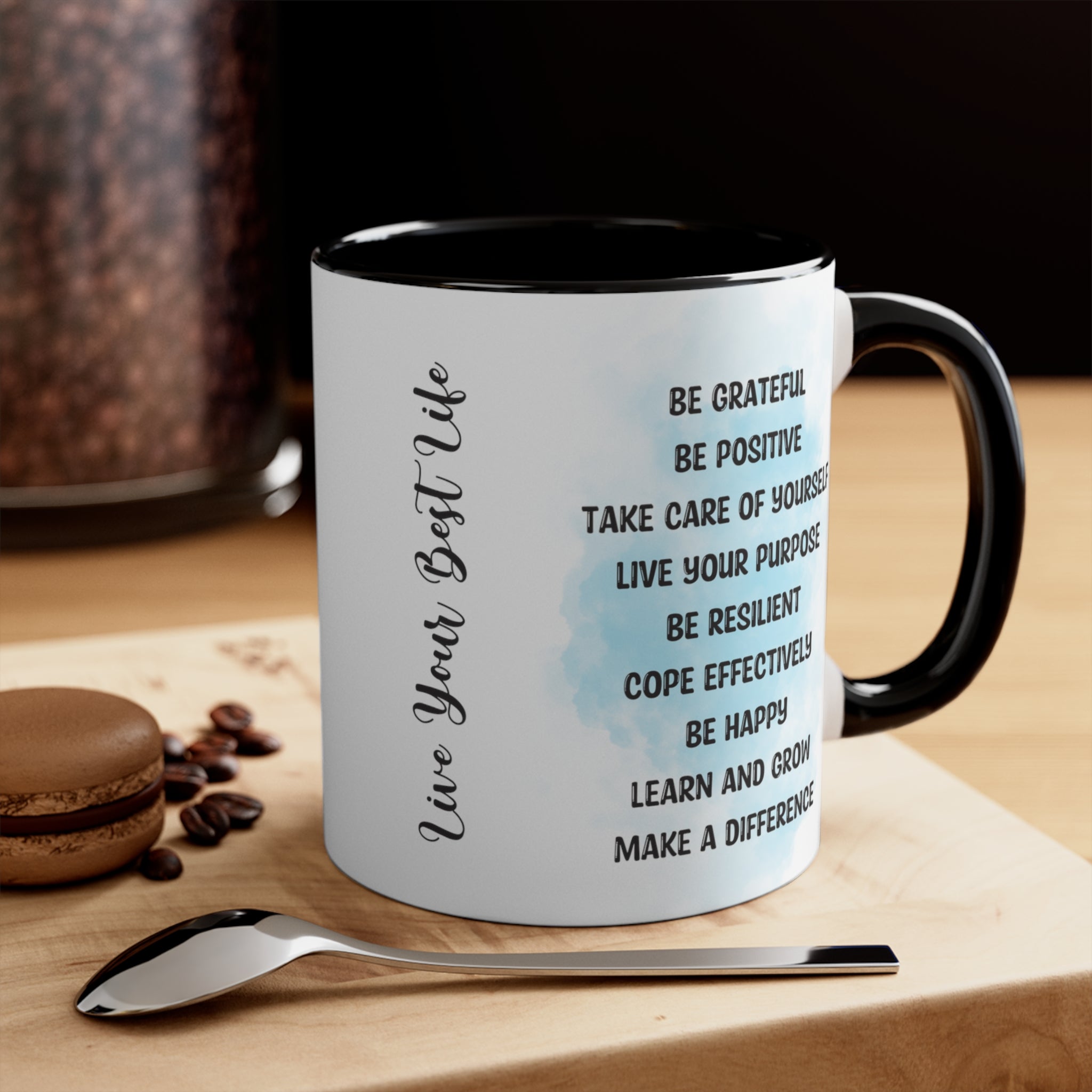 Live Your Best Life Accent Mug, 11oz