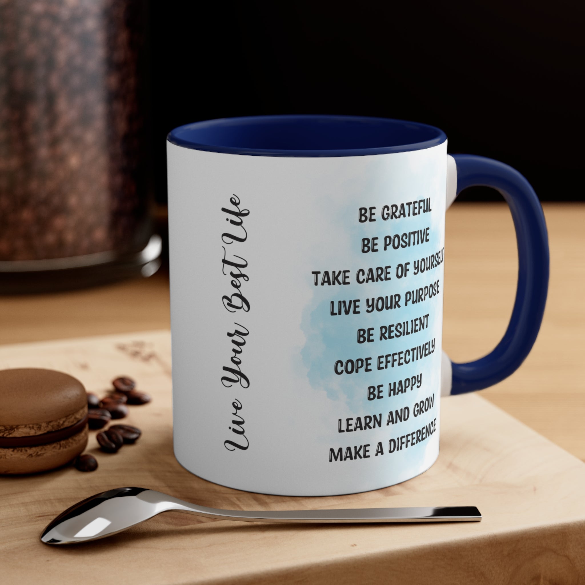 Live Your Best Life Accent Mug, 11oz