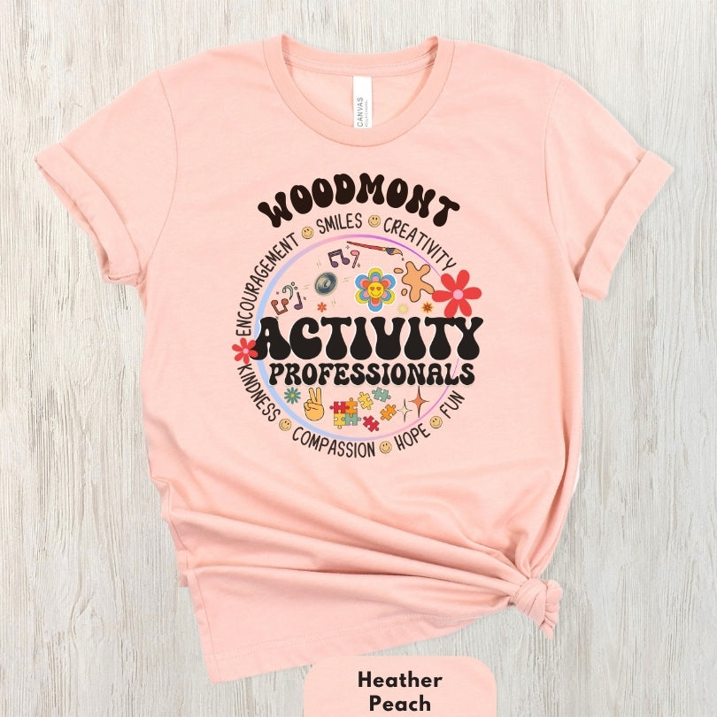 (Company Name e.g. Woodmont) Activity Professionals Retro Shirt