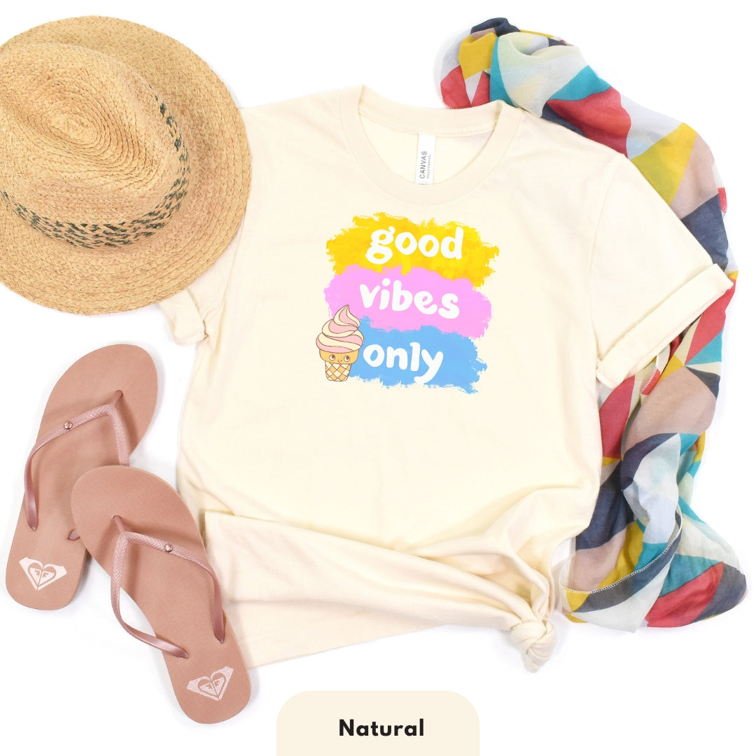 Good Vibes Only T-Shirt for Women