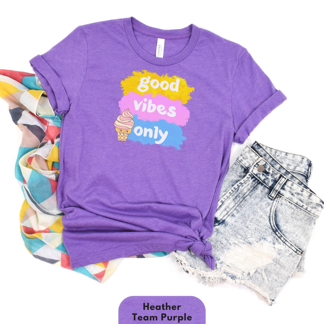 Good Vibes Only T-Shirt for Women