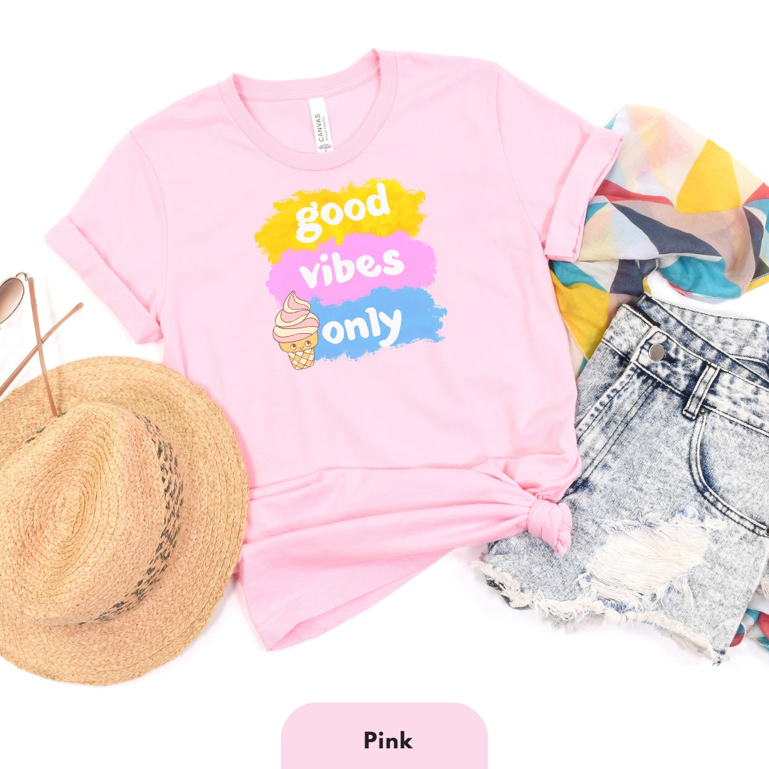 Good Vibes Only T-Shirt for Women