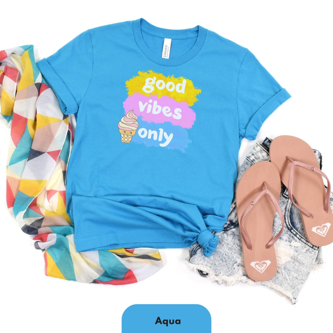 Good Vibes Only T-Shirt for Women