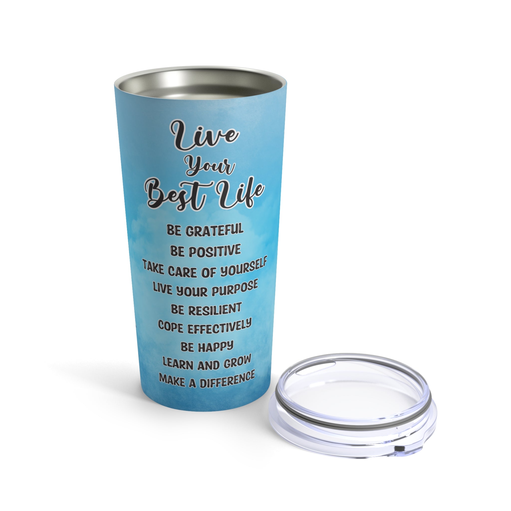 "Live Your Best Life" Travel-Size Tumbler 20oz