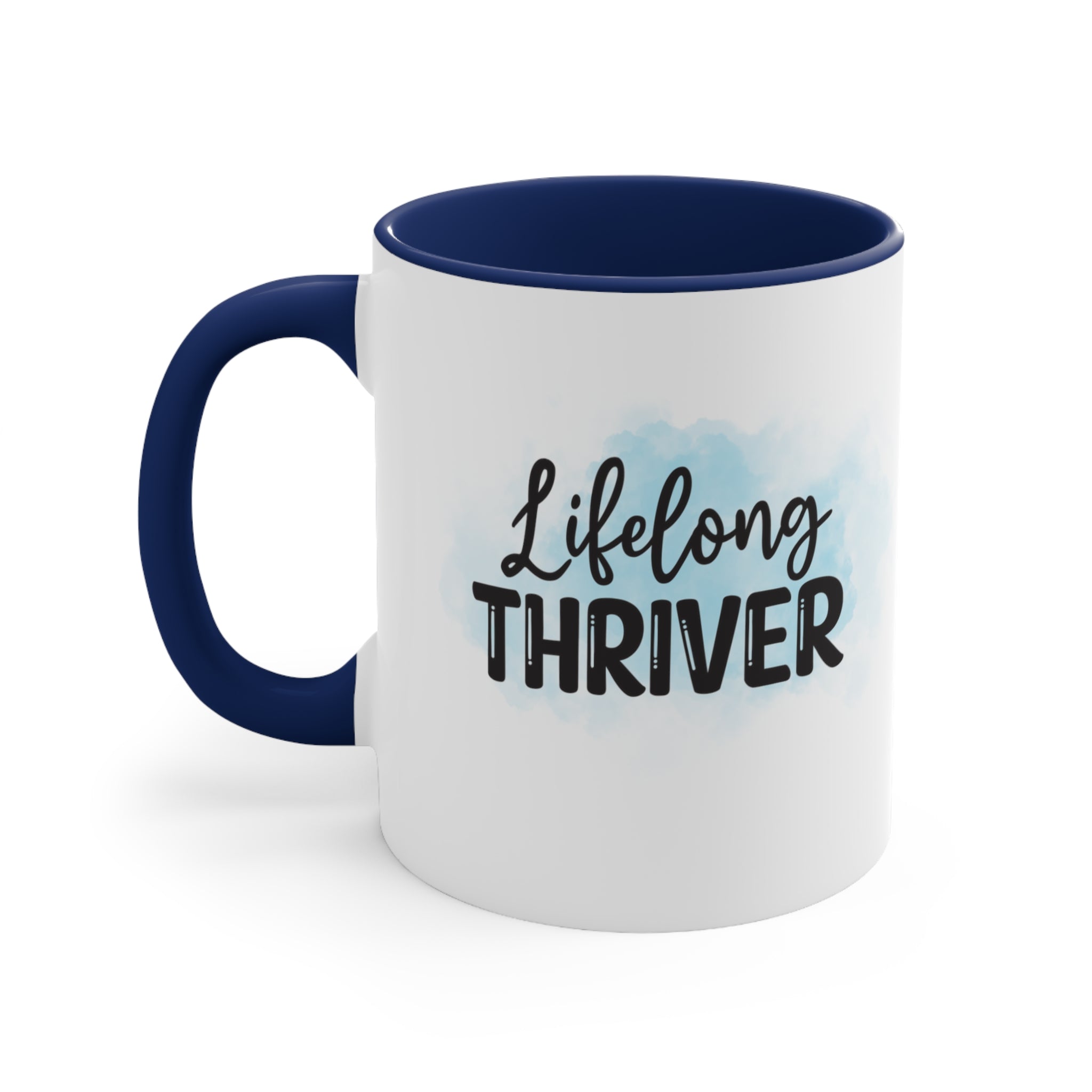 Lifelong Thriver Accent Mug, 11oz