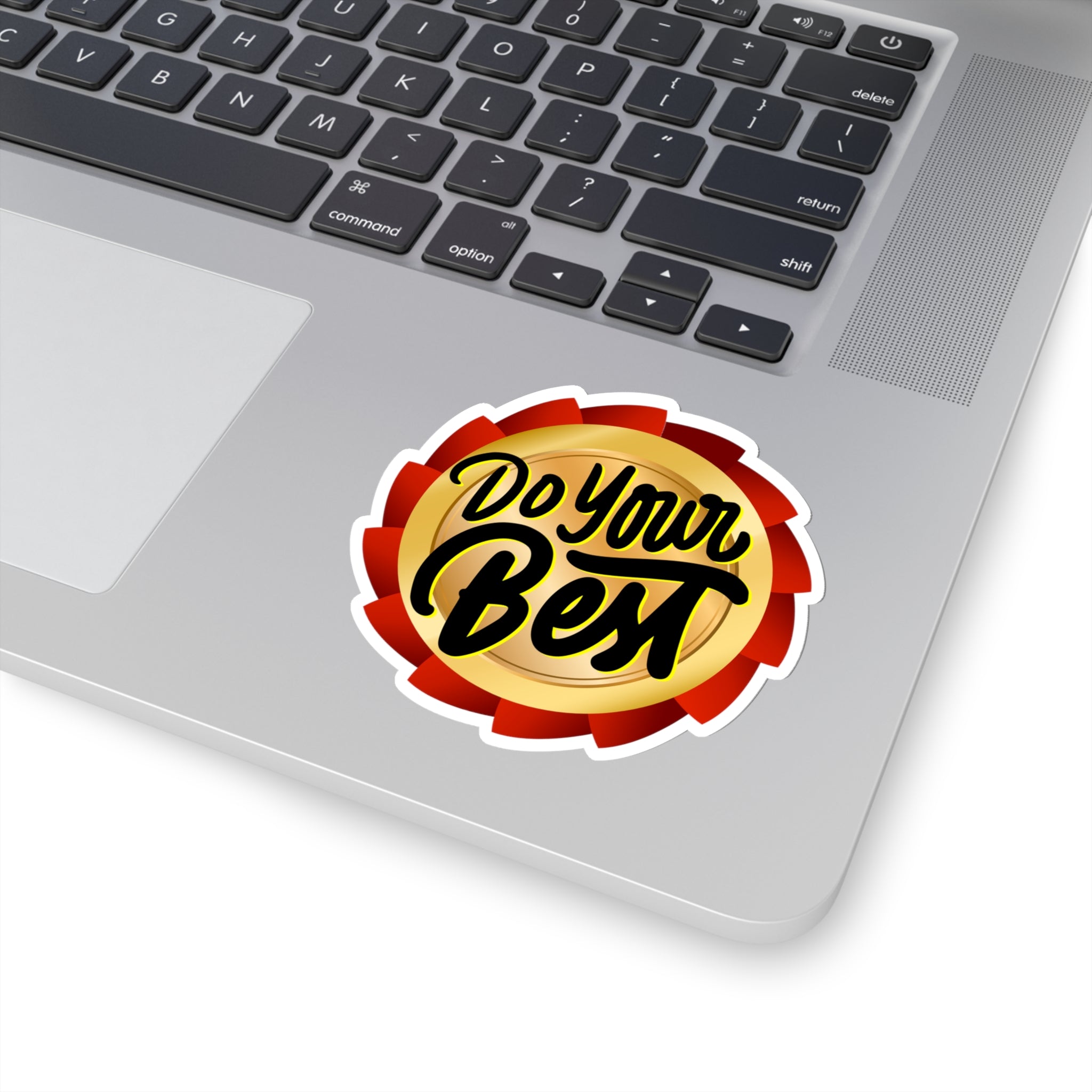 “Do Your Best” Sticker with Transparent Border