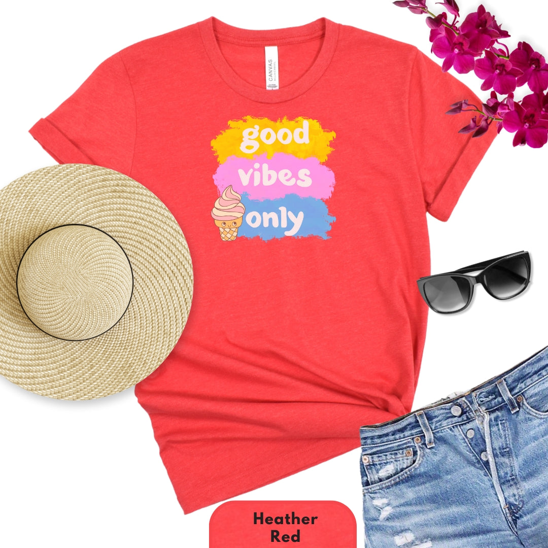 Good Vibes Only T-Shirt for Women