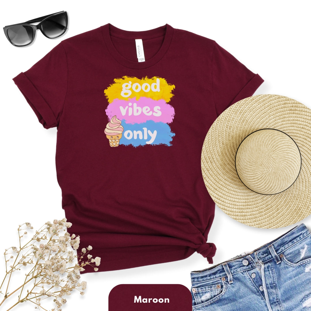 Good Vibes Only T-Shirt for Women