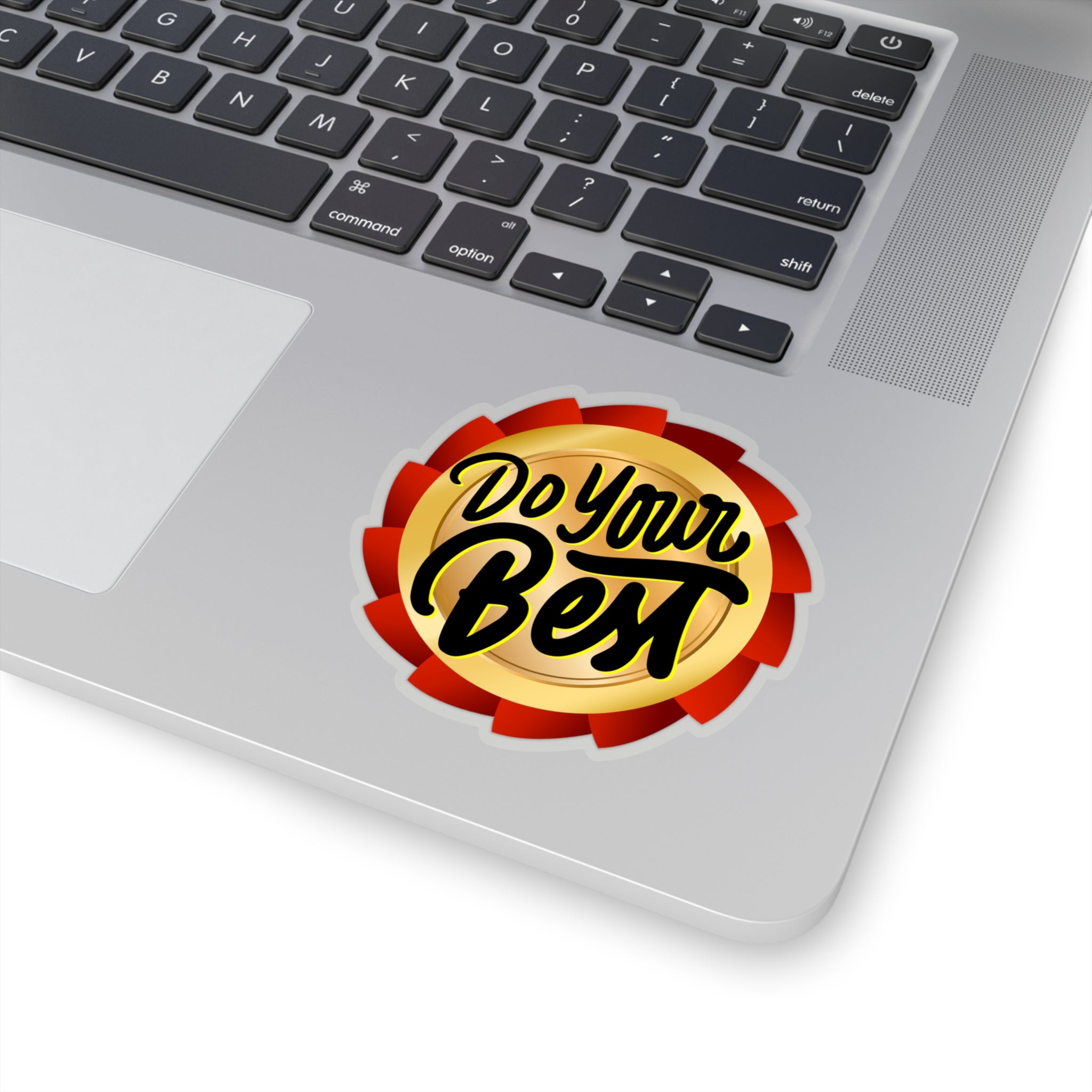 “Do Your Best” Sticker with Transparent Border