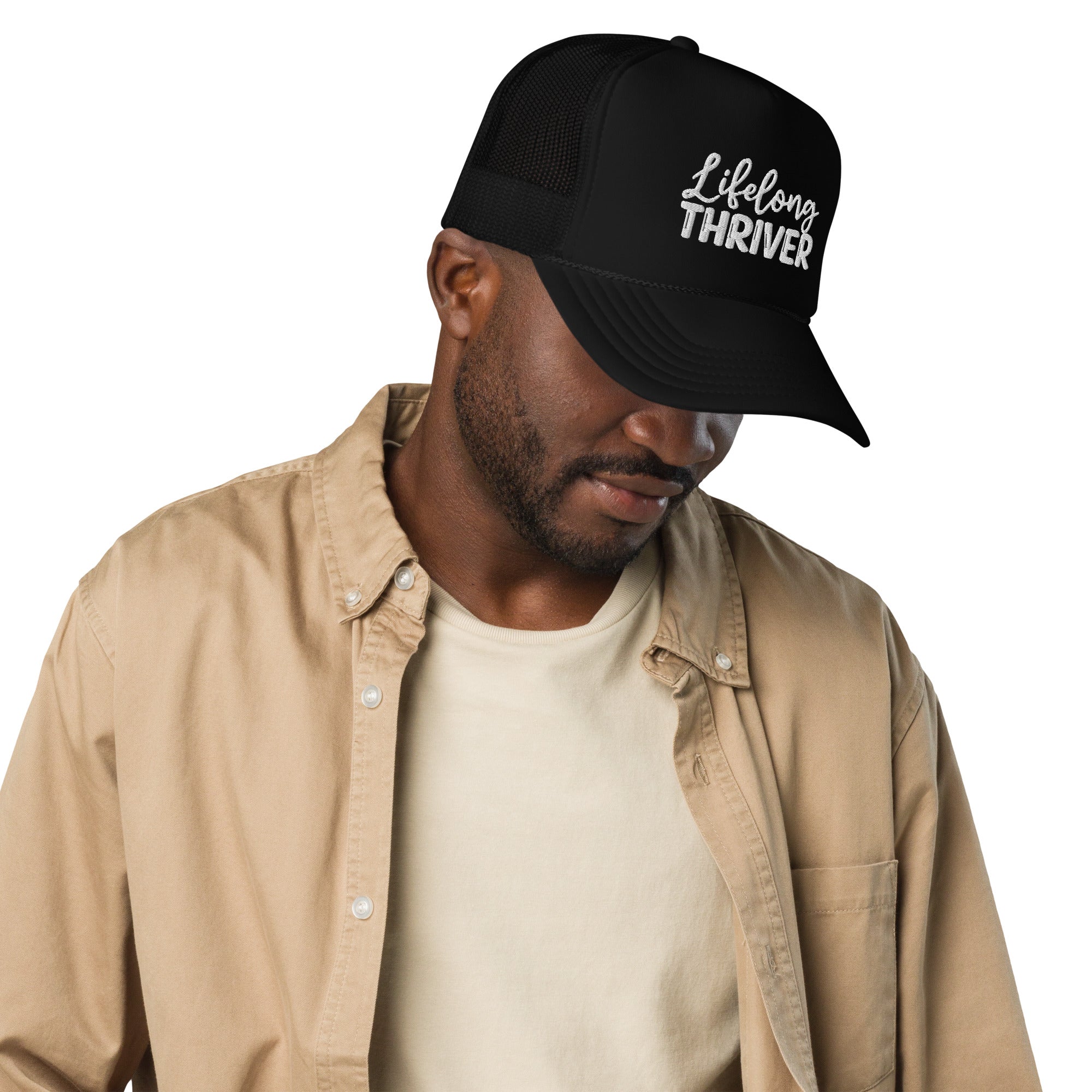 "Lifelong Thriver" Foam Trucker Hat