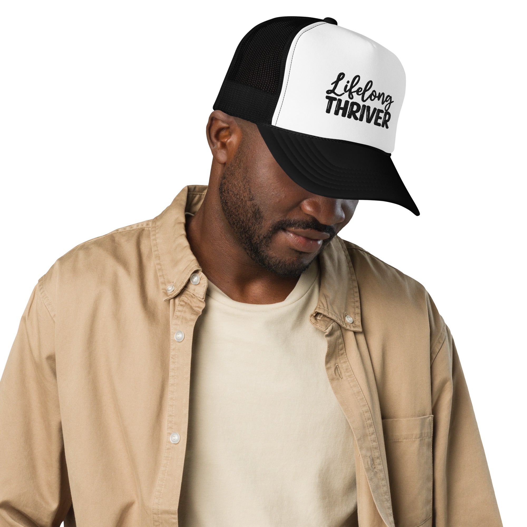 "Lifelong Thriver" Foam Trucker Hat