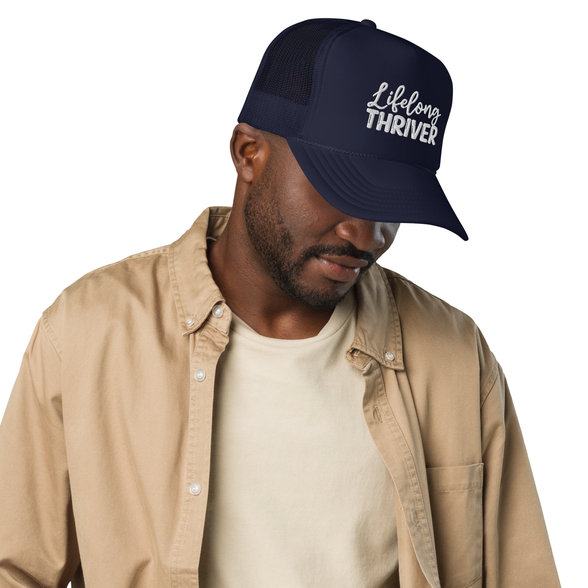 "Lifelong Thriver" Foam Trucker Hat