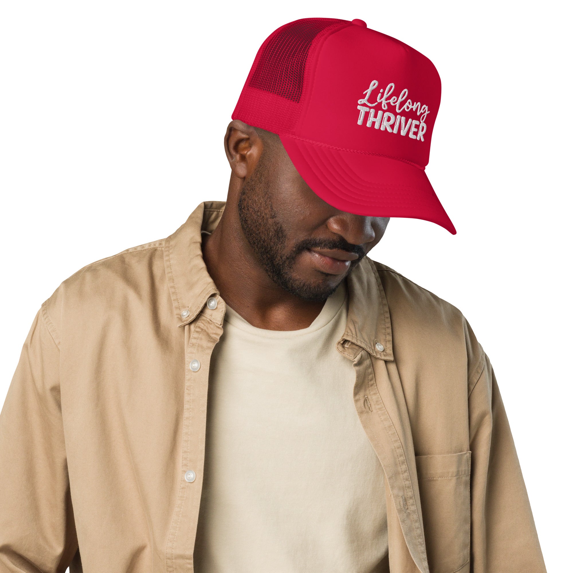 "Lifelong Thriver" Foam Trucker Hat