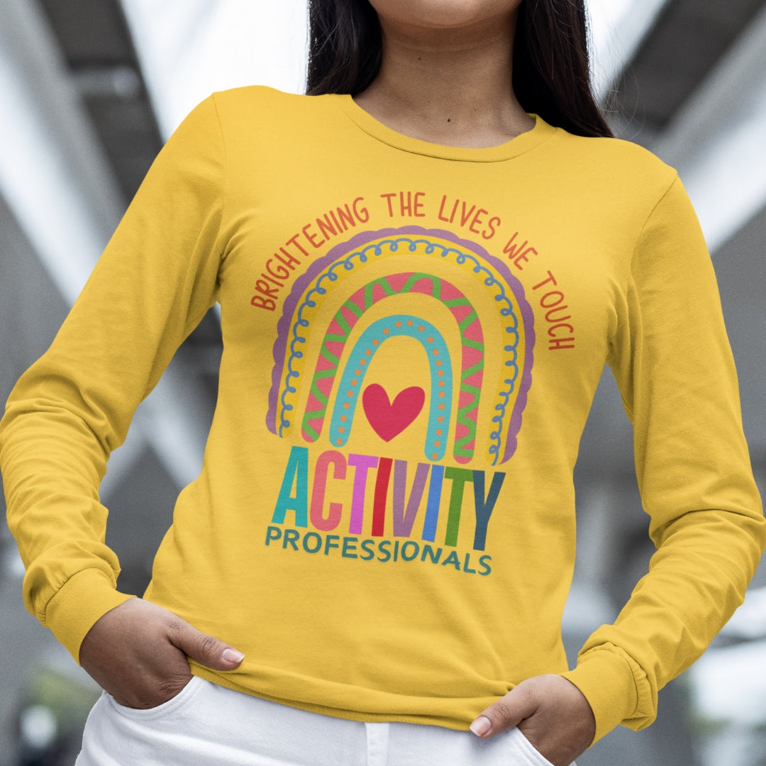 Long Shirt Solid Colors | Activity Professionals Brightening The Lives We Touch