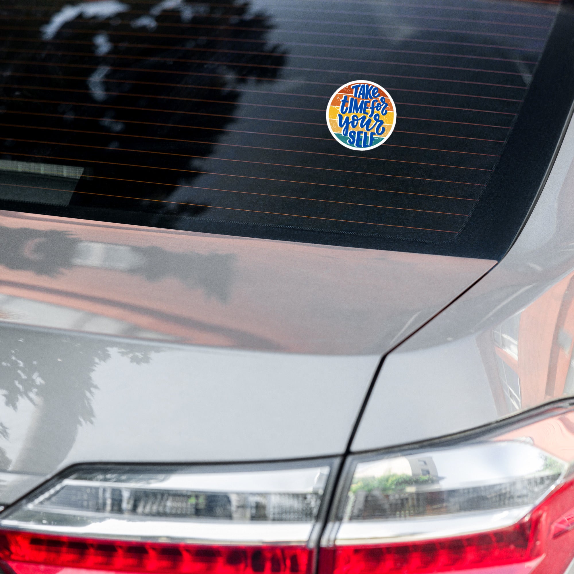 "Take Time for Yourself" Car Decal