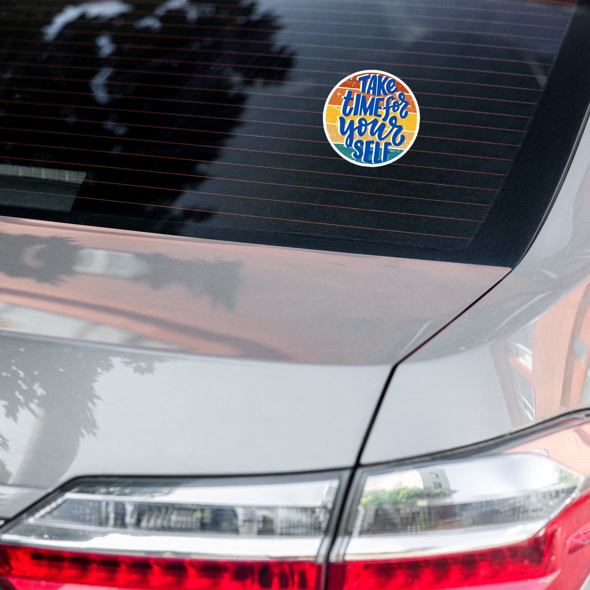 "Take Time for Yourself" Car Decal