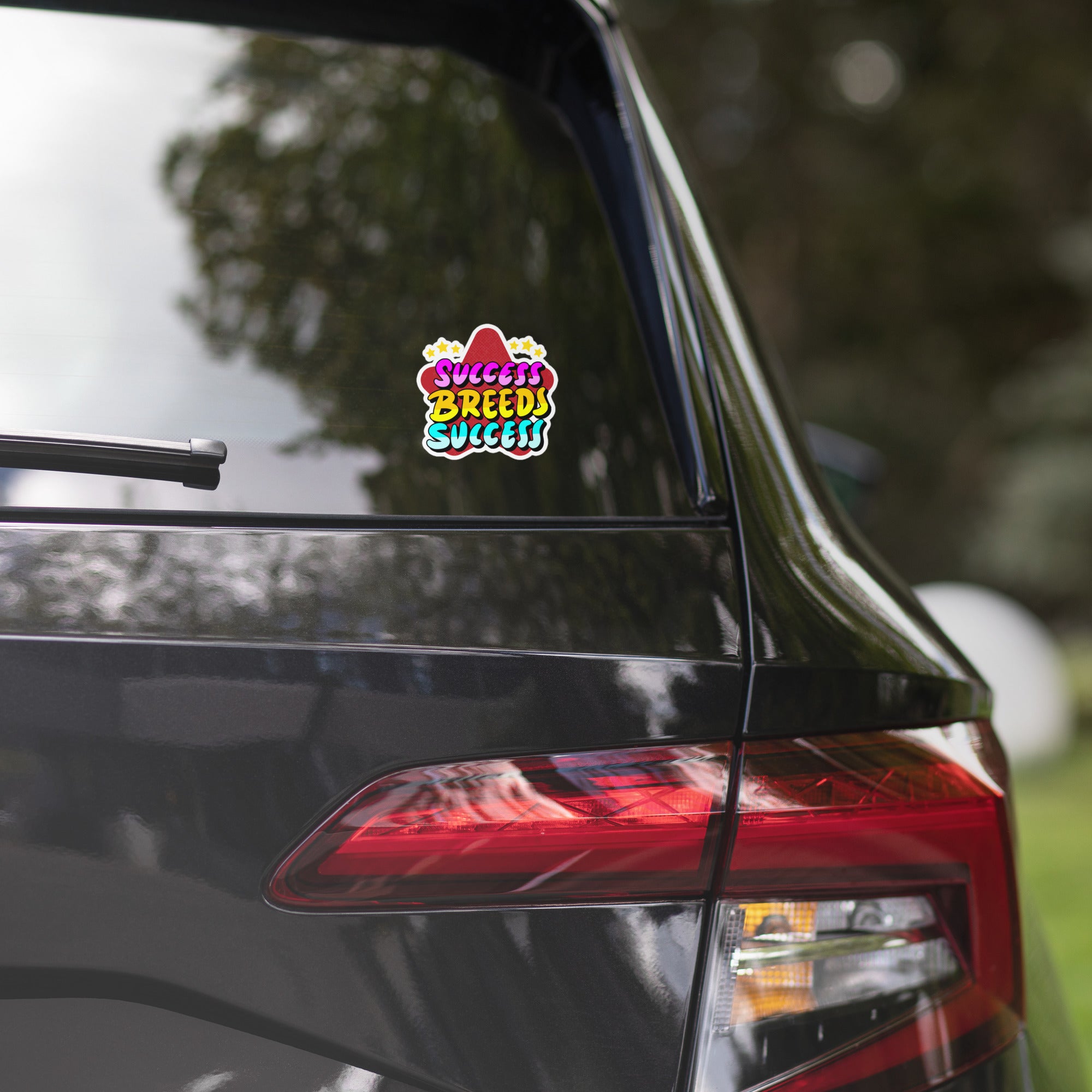 “Success Breeds Success” Sticker / Car Decal (Bubble Free)