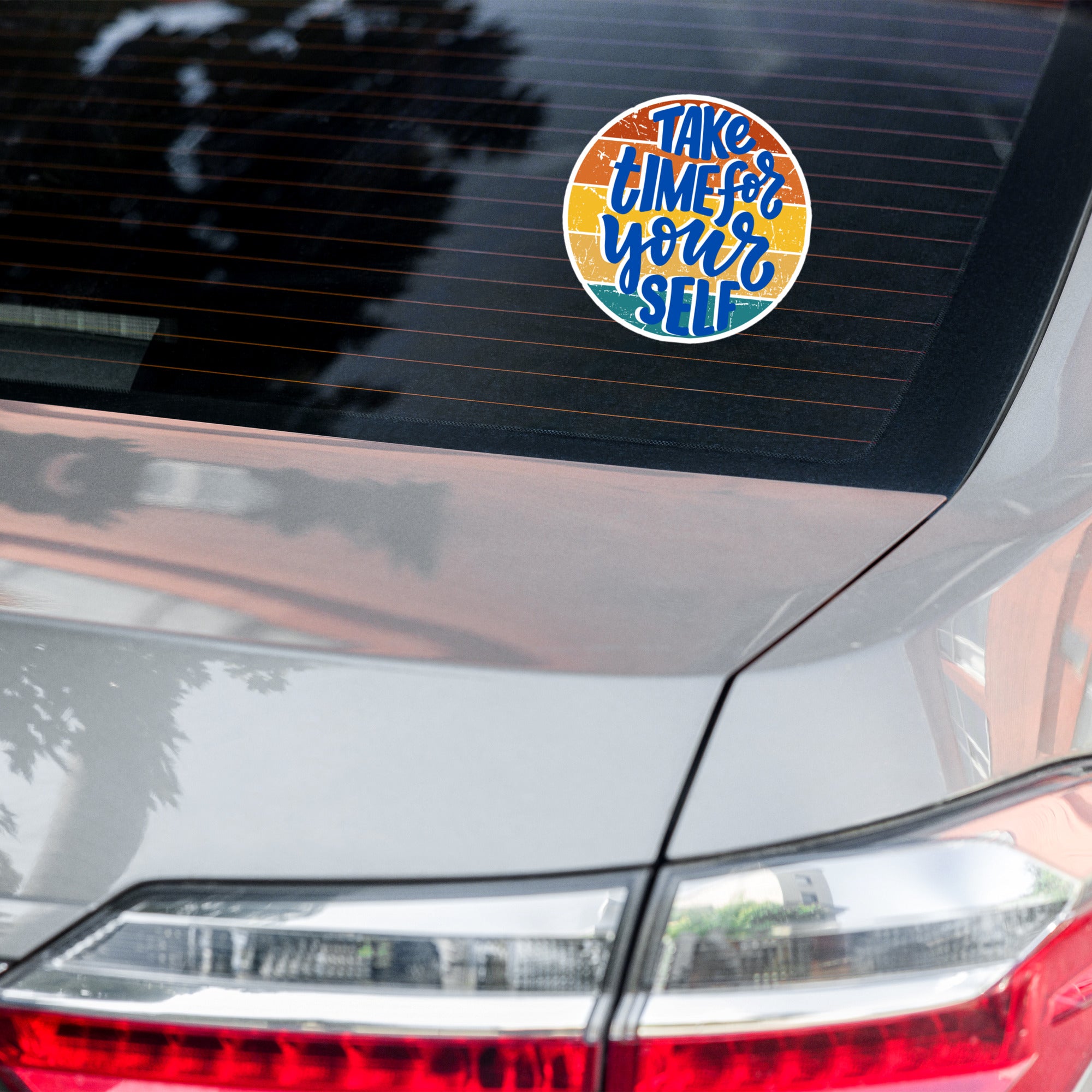 "Take Time for Yourself" Car Decal