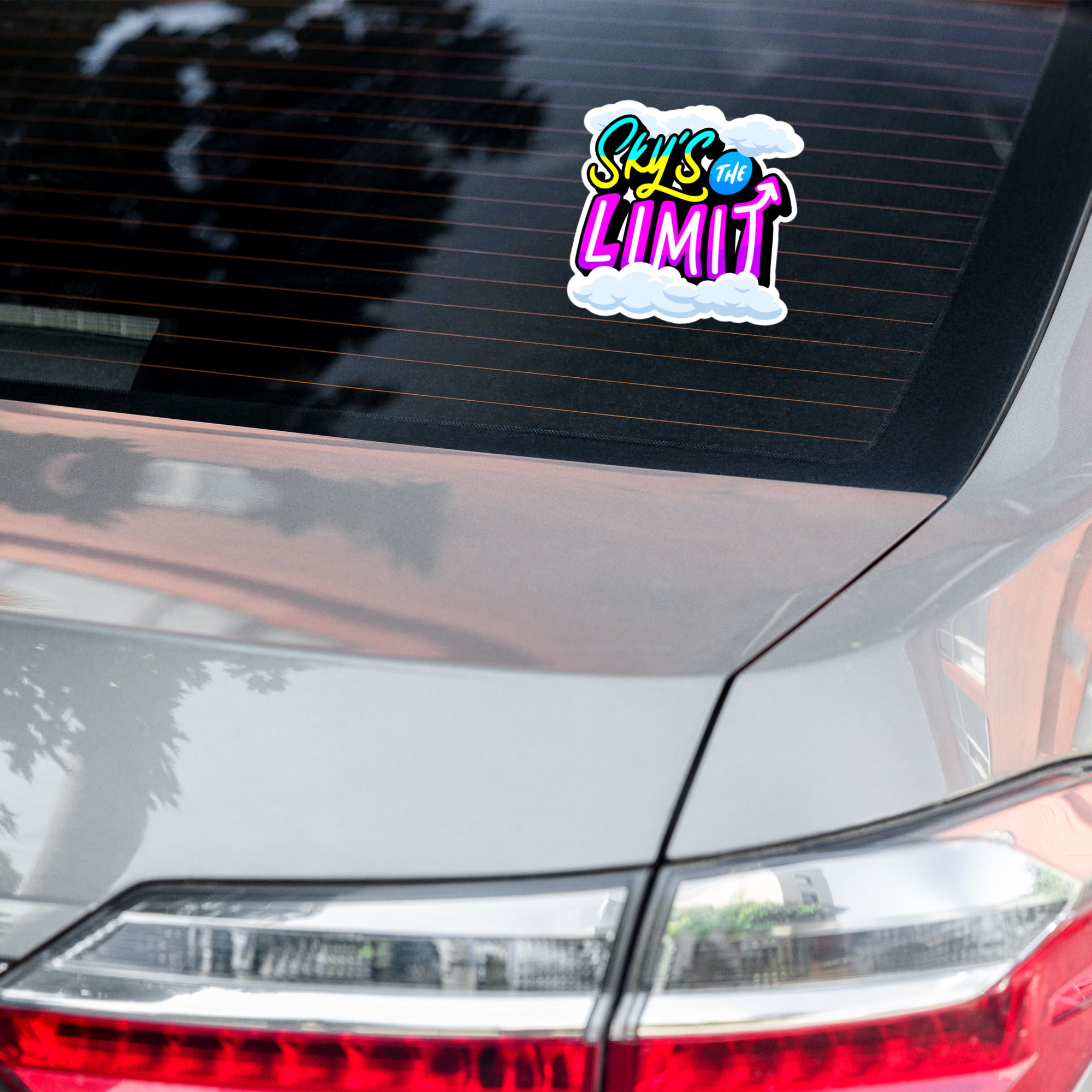 “Sky’s The Limit ” Sticker / Car Decal (Bubble Free)