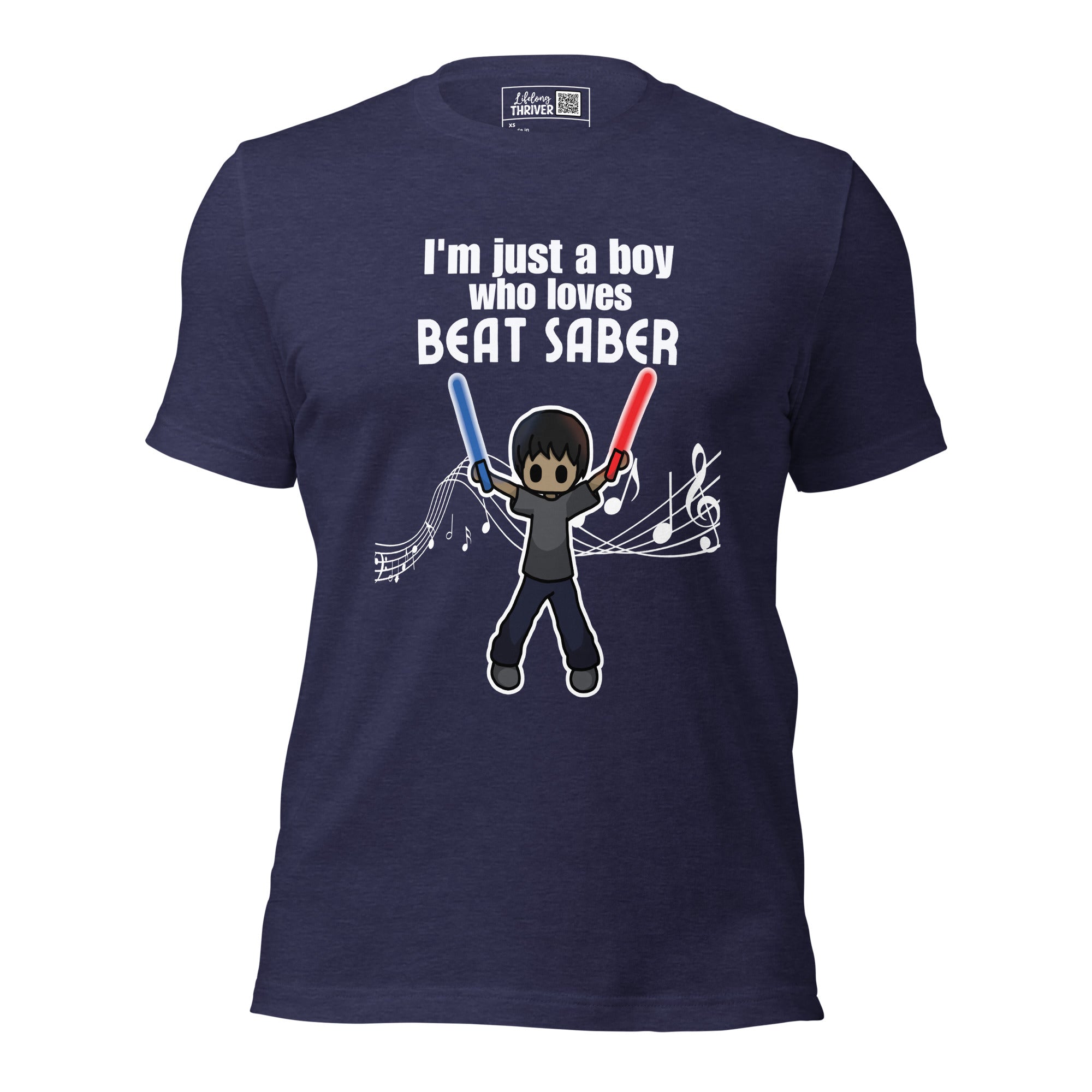 "I'm Just a Boy Who Loves Beat Saber" T-Shirt for Men [Unisex]