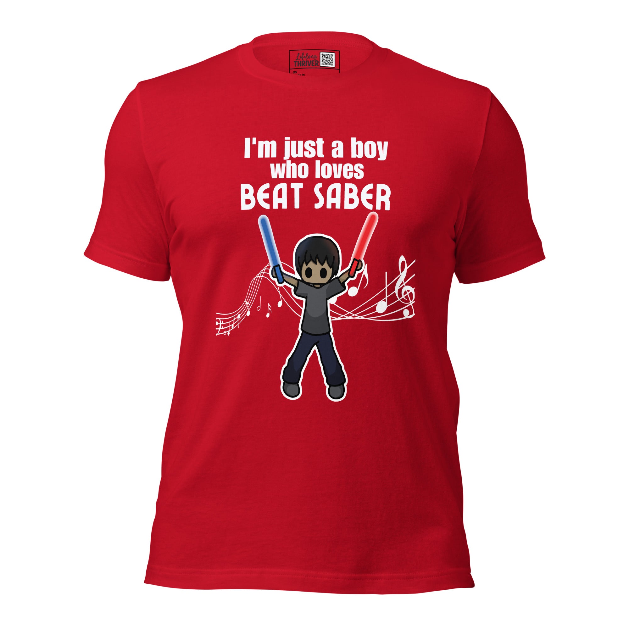 "I'm Just a Boy Who Loves Beat Saber" T-Shirt for Men [Unisex]