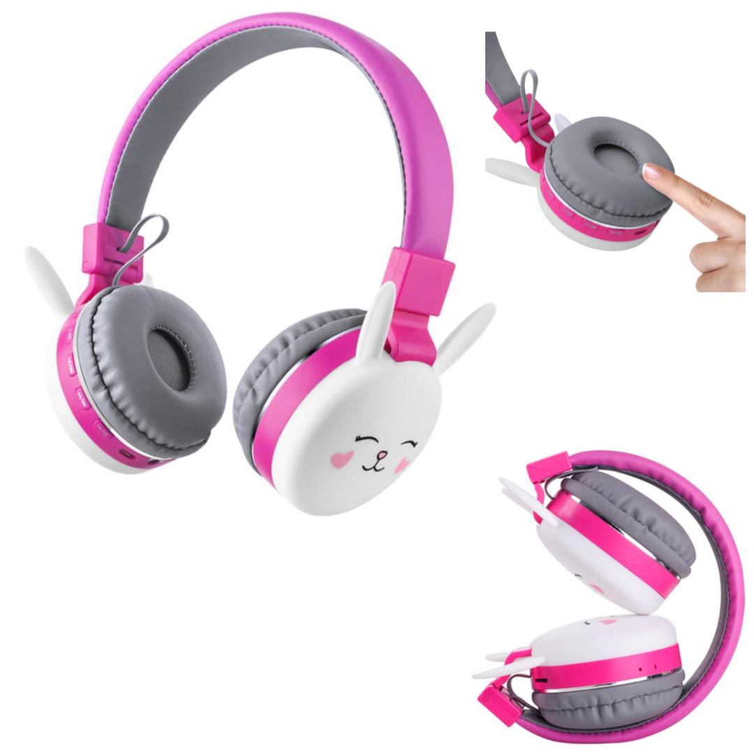 3D Heavy Duty Bluetooth Wireless or Wired Headset For Kids