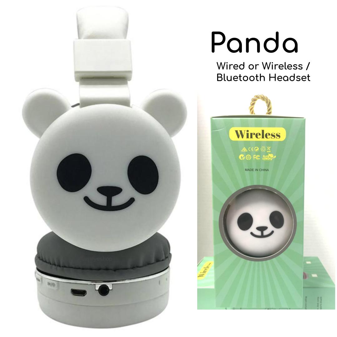 3D Heavy Duty Bluetooth Wireless or Wired Headset For Kids