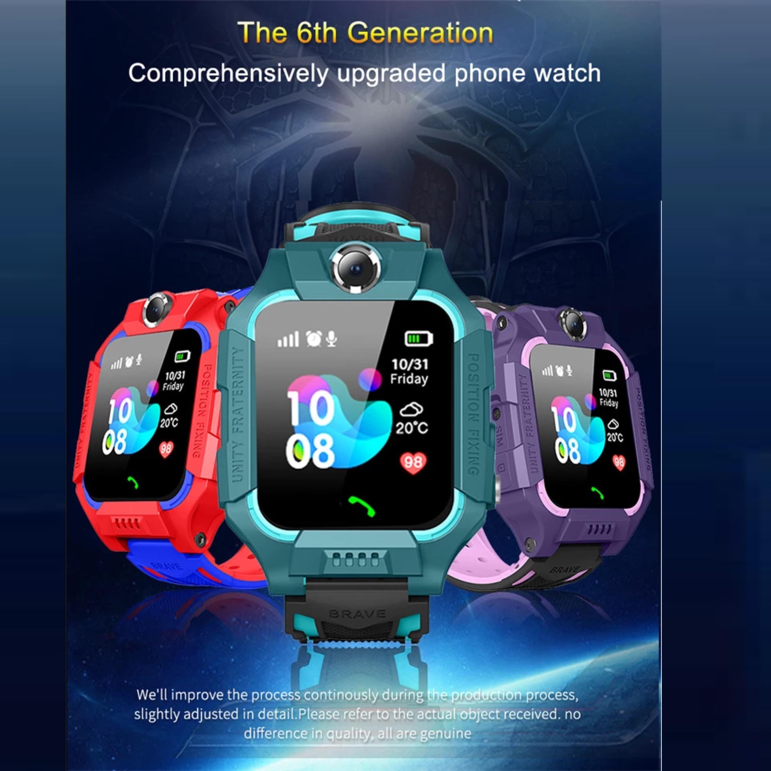 Kids Smart Watch, Phone & Location Tracker Active with No Contract