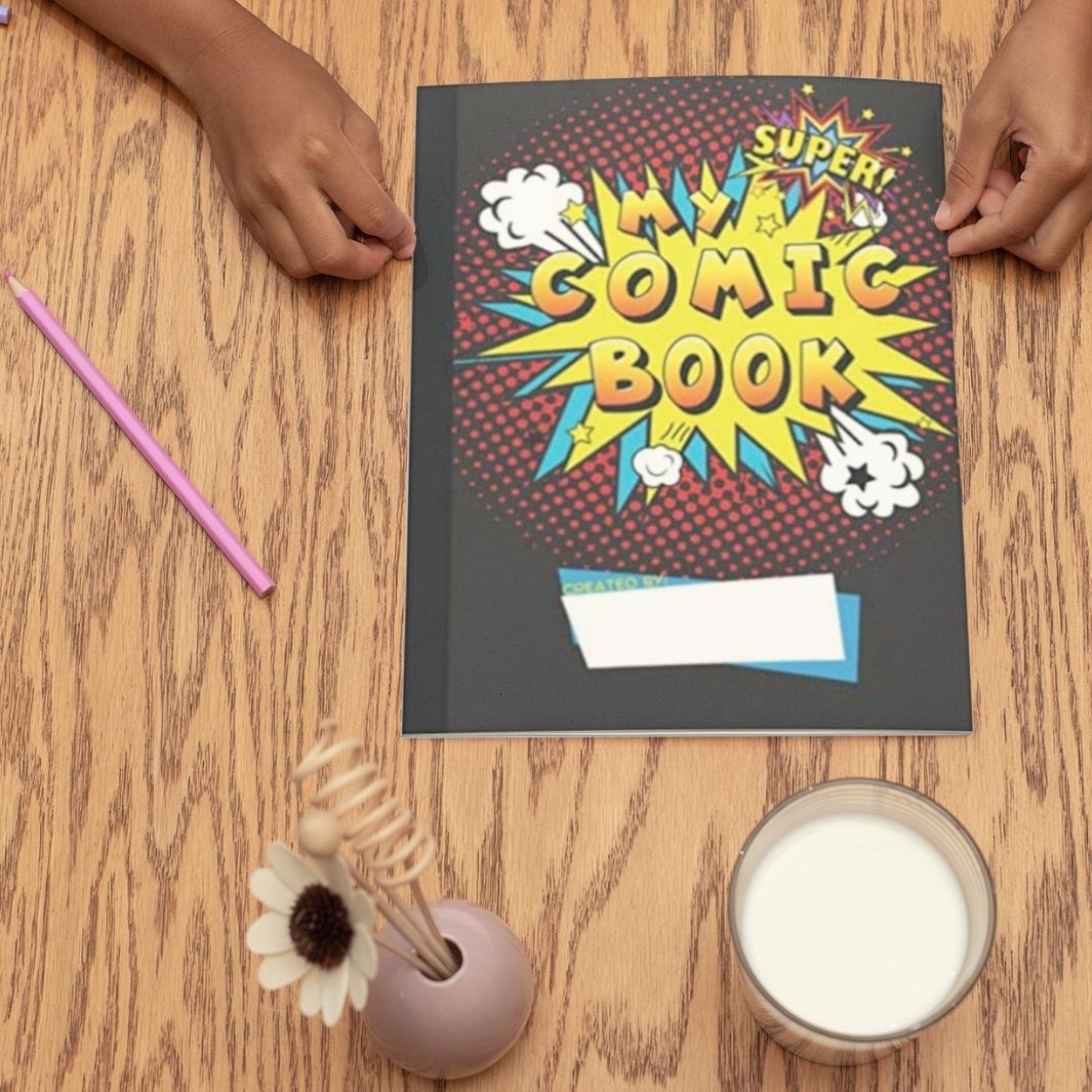 Blank Comic Book: Create Your Own Comics For KIDS and ADULTS 120