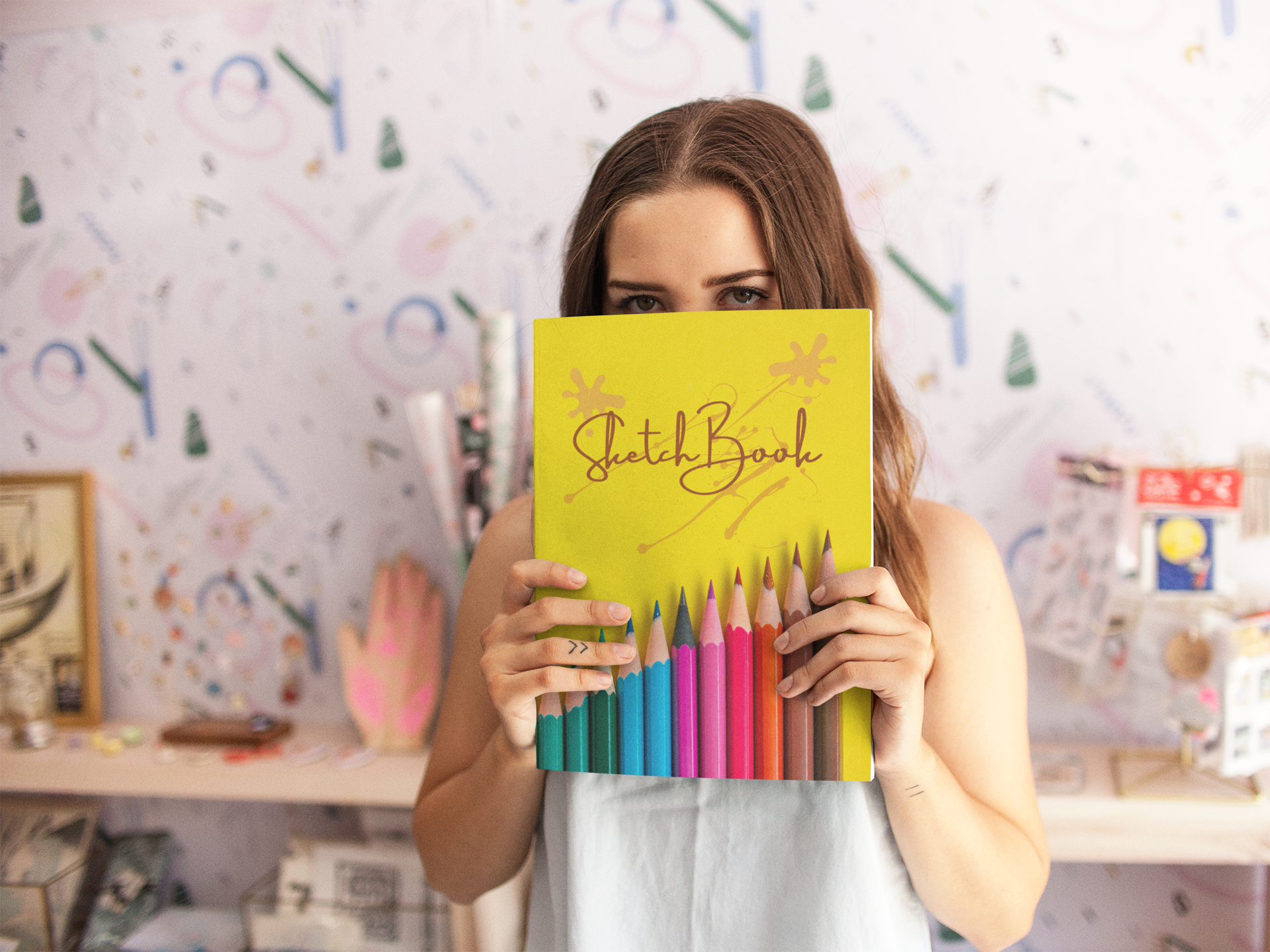 Drawing Sketchbook for Girls: Huge Sketchbook-Sketch Book 8x5